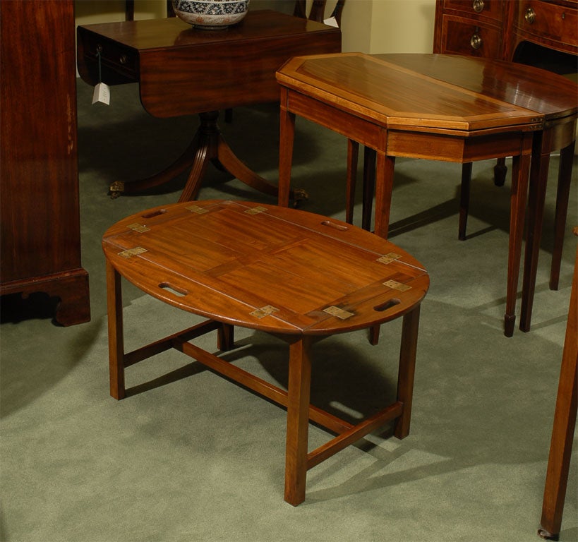 19th Century Butler's Tray on Stand