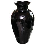 Vintage Mysterious Tall Translucent Amethyst Vase