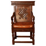 Oak Paneled Chair