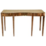 MIRRORED CONSOLE WITH THREE DRAWERS