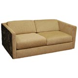 TWO SEATS SOFA  IN THE MANNER PAUL EVANS