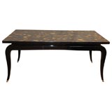 HORN AND MOTHER OF PEARL DESK