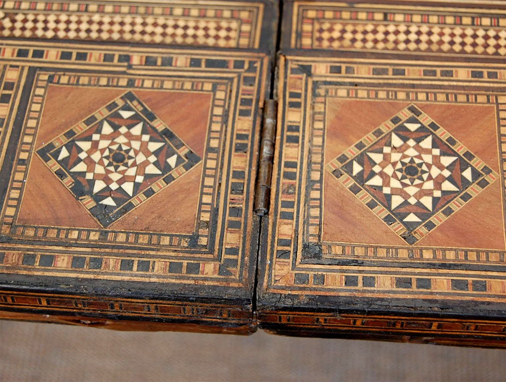 19th Century Inlaid Game Table 6