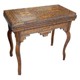 19th Century Inlaid Game Table
