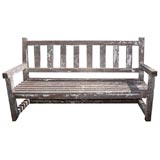 Pair of Vintage Garden Benches