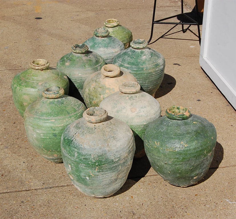 Unknown Collection of earthenware jugs