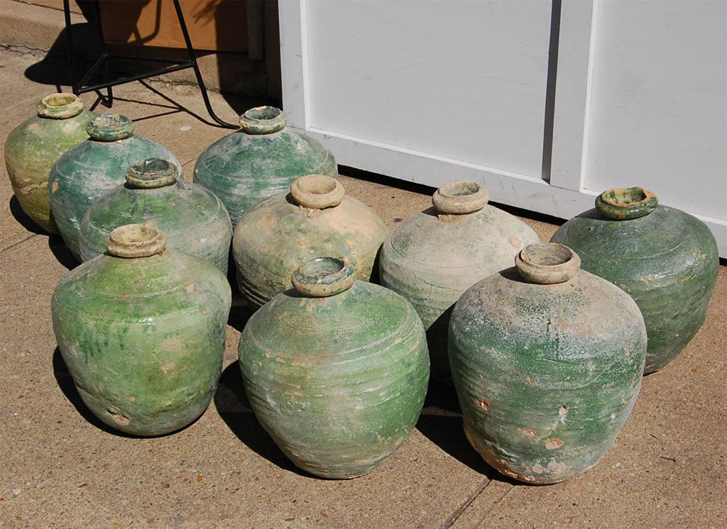20th Century Collection of earthenware jugs