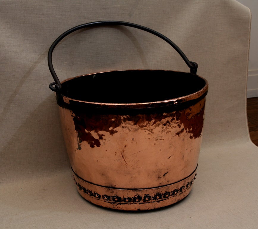 Large Copper Cooking Pot, England, 19th Century