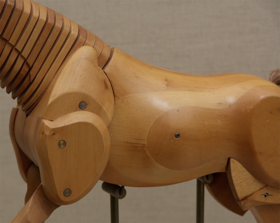 cheval articule dessin