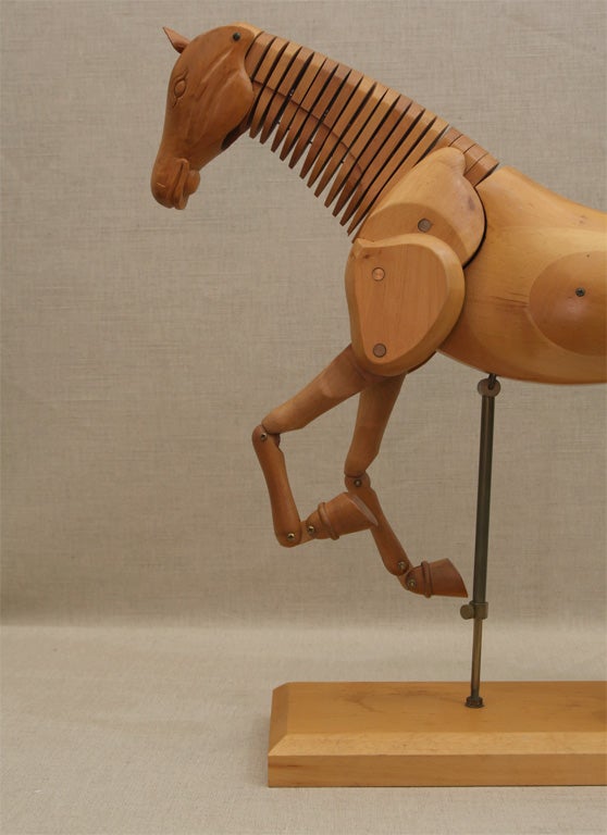 cheval bois articule pour dessin