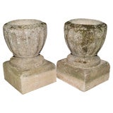Pair of Stone Urns