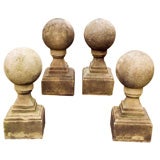 Set of Four Finials