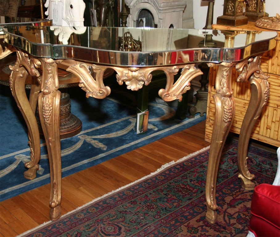 Rococo console tables