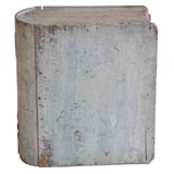 19THC ORIGINAL WHITE PAINT BIBLE BOX