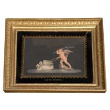 Italian engraving titled Amor Poetico, after Raphael Sanzio
