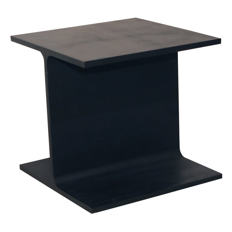 I-Beam Side Table by Ward Bennett