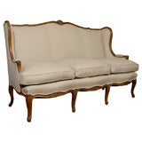 French High Back Settee