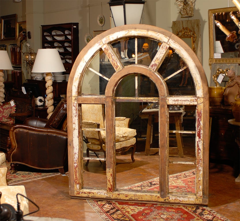 French Mirrored Window
