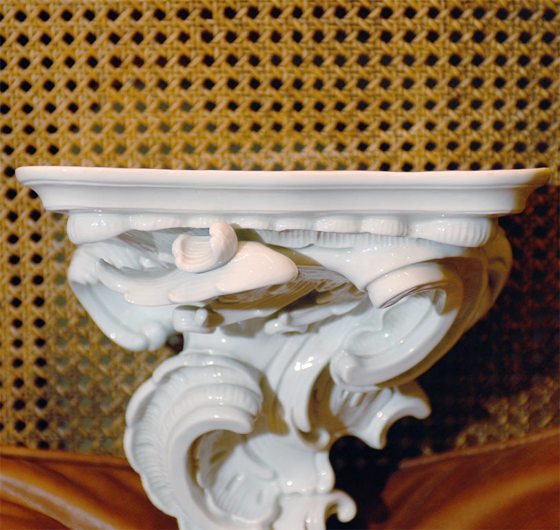 19th Century Meissen Bracket