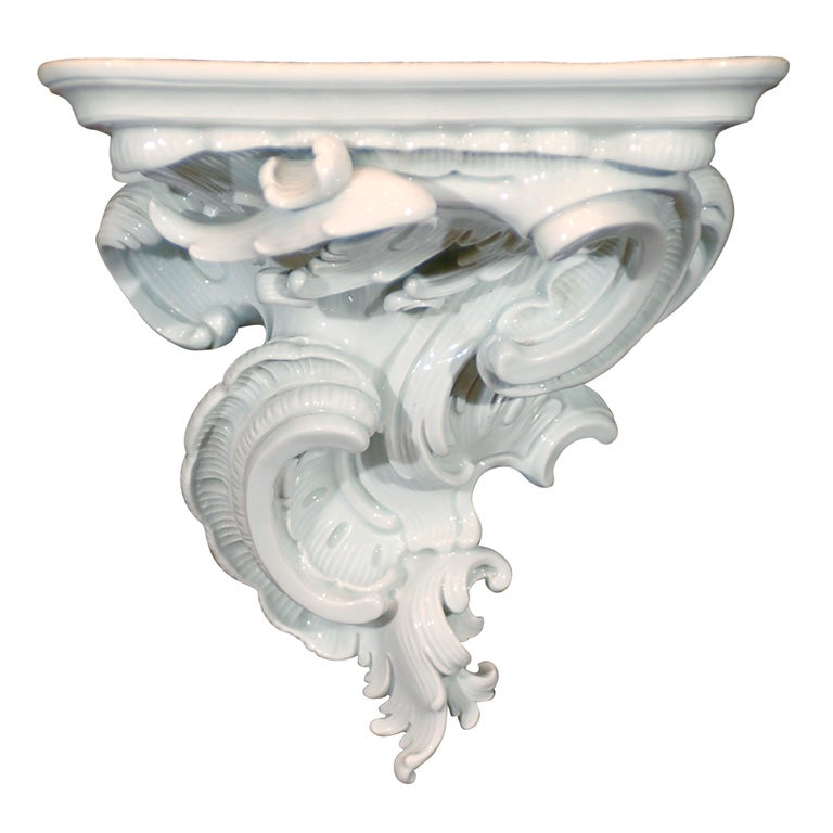 19th Century Meissen Bracket For Sale