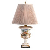 19th century Paris Porcelain Urn wired as Lamp