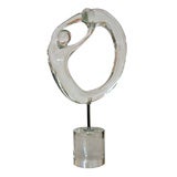 Seguso Glass Sculpture