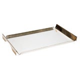 Silver Plated Tray by Lino Sabattini
