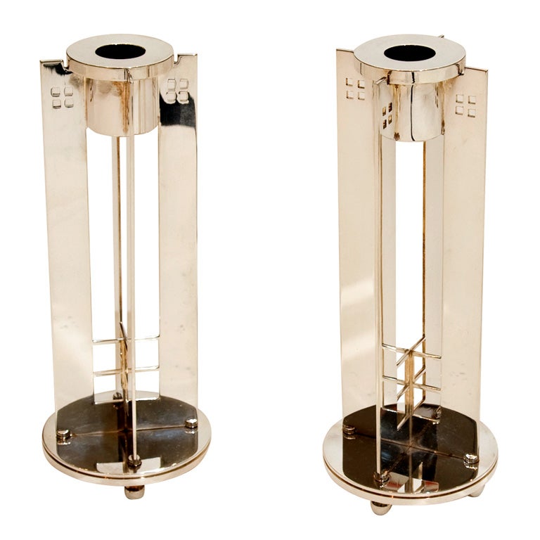 "King Richard" Candle Holders by Richard Meier for Swid Powell