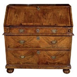 Walnut Slant Front Desk