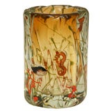 Barbini Massive Aquarium Vase with Underwater Sealife