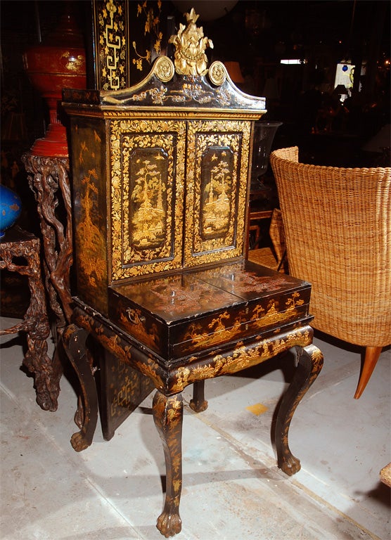 georgian secretary desk