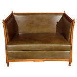 Edwardianischer Loveseat