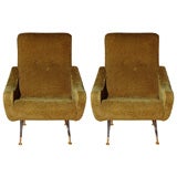 pair of Marco Zanuso 'Lady' Armchairs