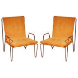 Pair of Verner Panton Bachelor Chairs
