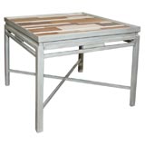 Leather Patchwork Table