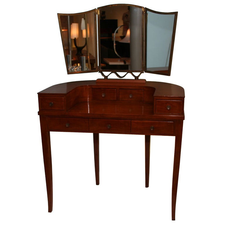 Dressing Table with Mirror by Gio Ponti