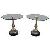 Pair of Morrocan inspired Tables