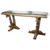 French Louis XVI Marble Top Console by Jansen
