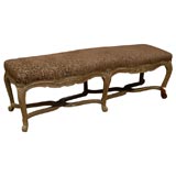 19TH C.FRENCH REGENCE STYLE BANQUETTE