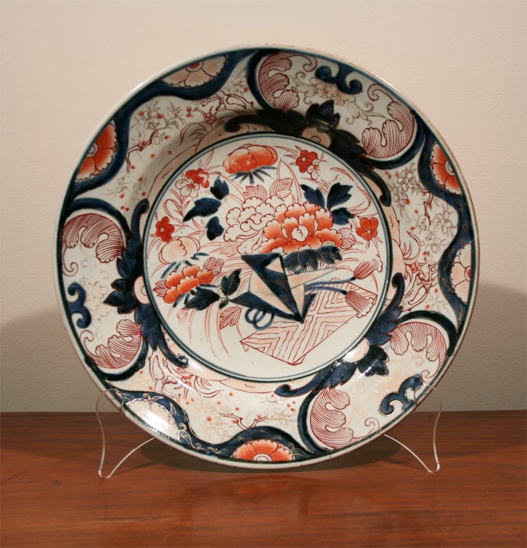 Chinese Imari Charger For Sale