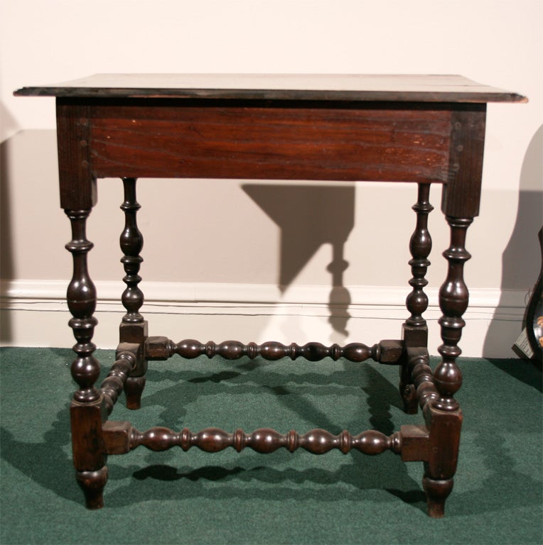 Oak Lowboy/Side Table For Sale 5