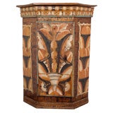 Swedish Painted Pine Hanging Cabinet