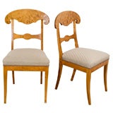 Pair of  Biedermier Chairs
