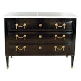 Finest Stamped  Maison Jansen Marble top Commode