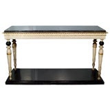 Maison Jansen  Stamped Neoclassical Marble Top Console