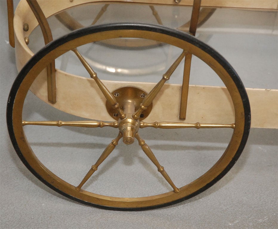 Chariot de bar Aldo Turo en vente 1