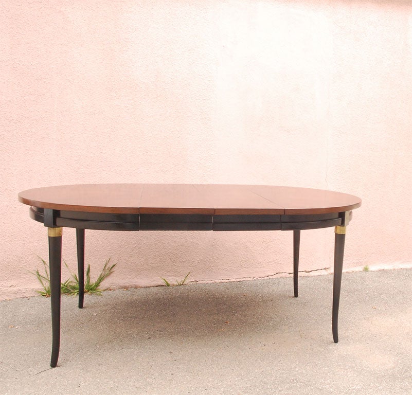Vintage Baker Dining Table In Excellent Condition In Santa Monica, CA