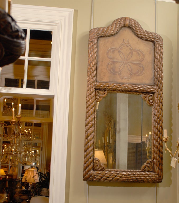 19th century Carved Carousel Sign