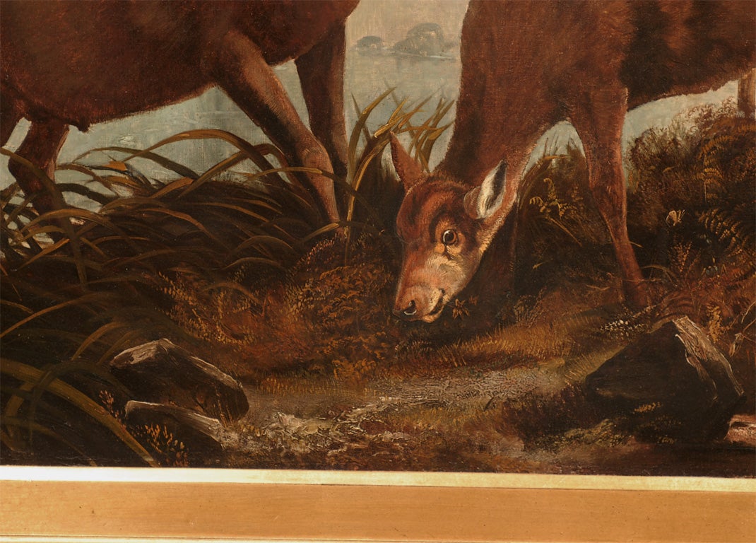 Large Stag Painting 6