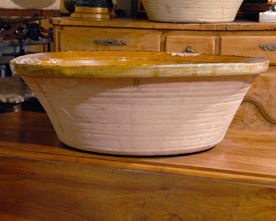 Large French Pottery Bowl 3